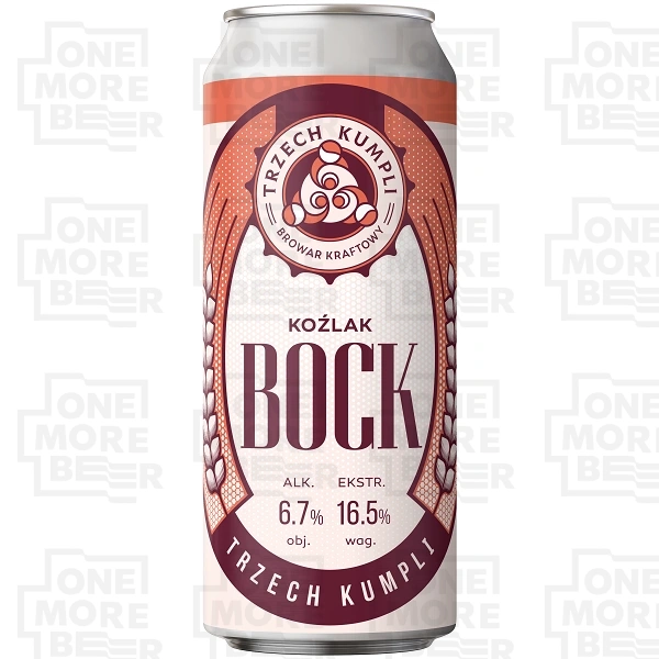 TRZECH KUMPLI BOCK PUSZKA 0,5 L