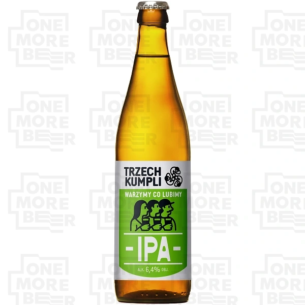 TRZECH KUMPLI IPA BUT. 0,5 L