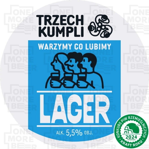 TRZECH KUMPLI LAGER KEG 30 L Kraft Roku 2024