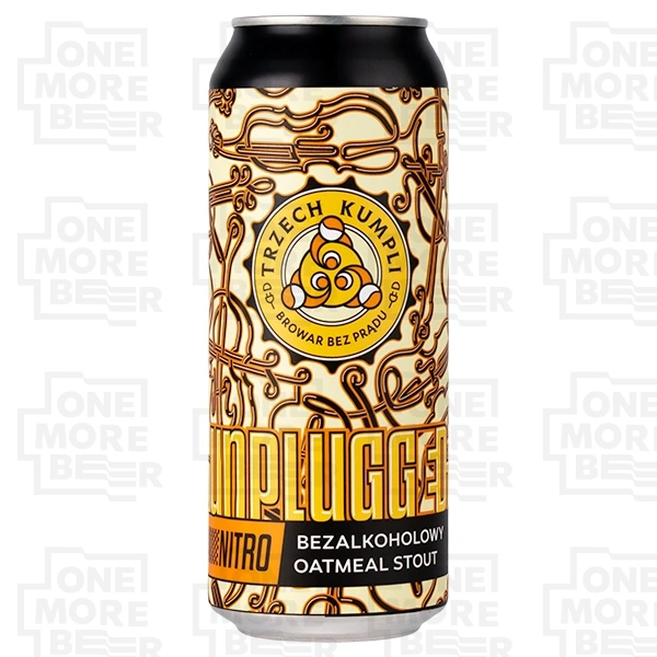 TRZECH KUMPLI UNPLUGGED NITRO OATMEAL STOUT PUSZKA 0,5 L