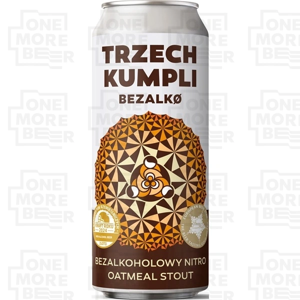 TRZECH KUMPLI UNPLUGGED NITRO OATMEAL STOUT PUSZKA 0,5 L